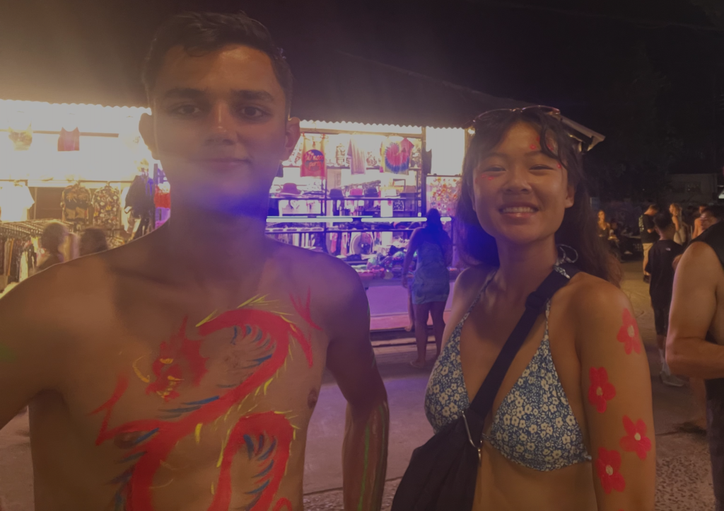 Full Moon Party DIY Body Paint